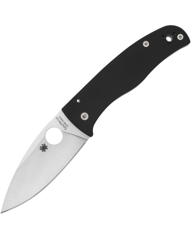 Bodacious S30V steel satin finish Compression Lock Black G10 handle